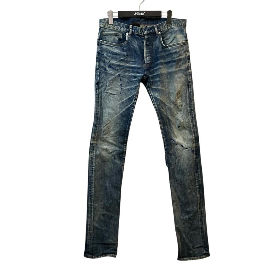Dior HOMME ディオールオム Homme ペンキ加工デニムパンツ