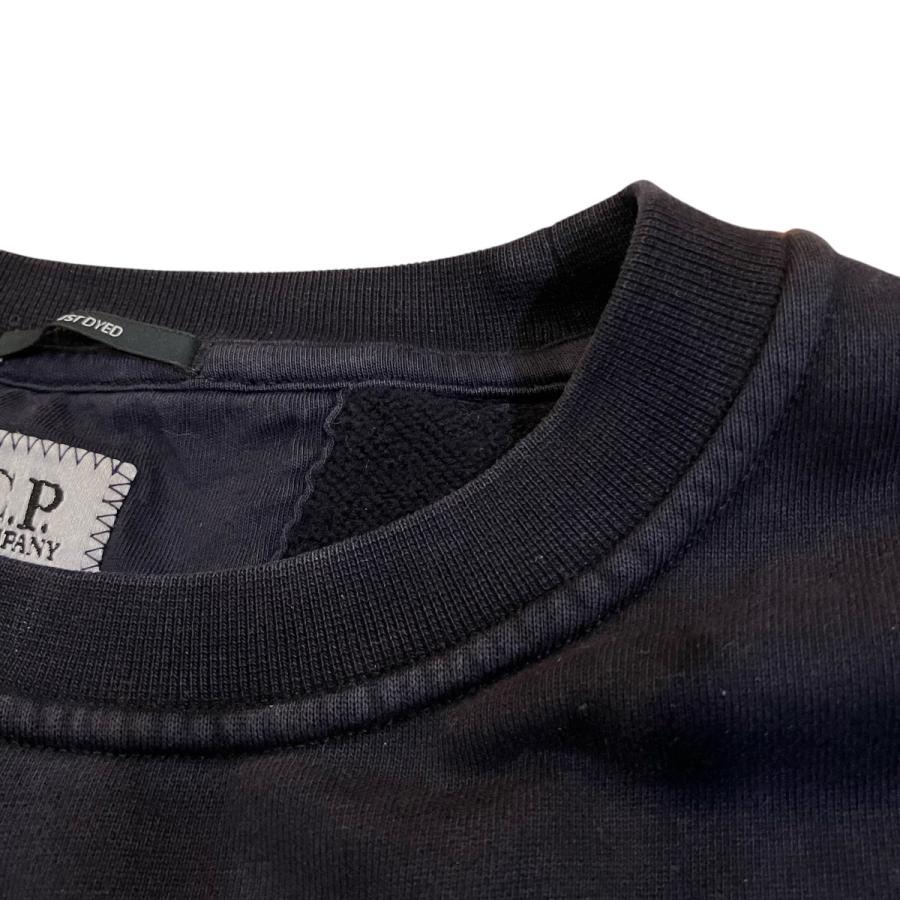 シーピーカンパニー C．P COMPANY 袖ロゴスウェット 17CMSS060A 006372R パープル サイズ：L