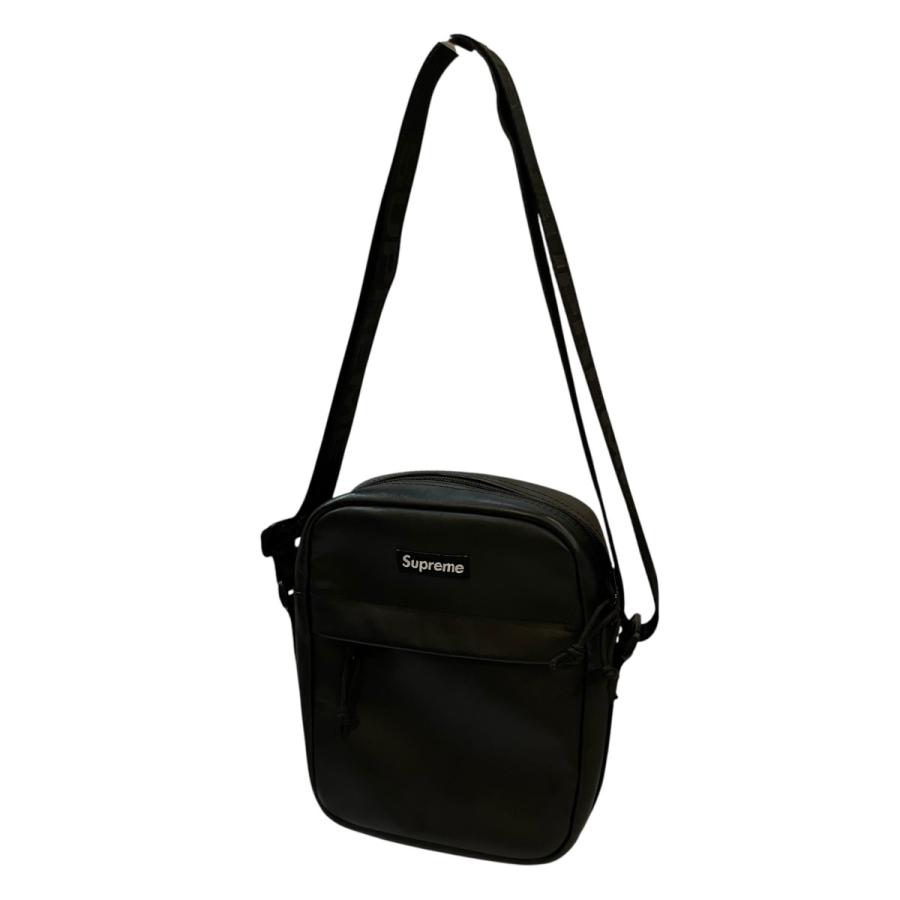 Supreme（シュプリーム） レザーショルダーバッグ ブラック