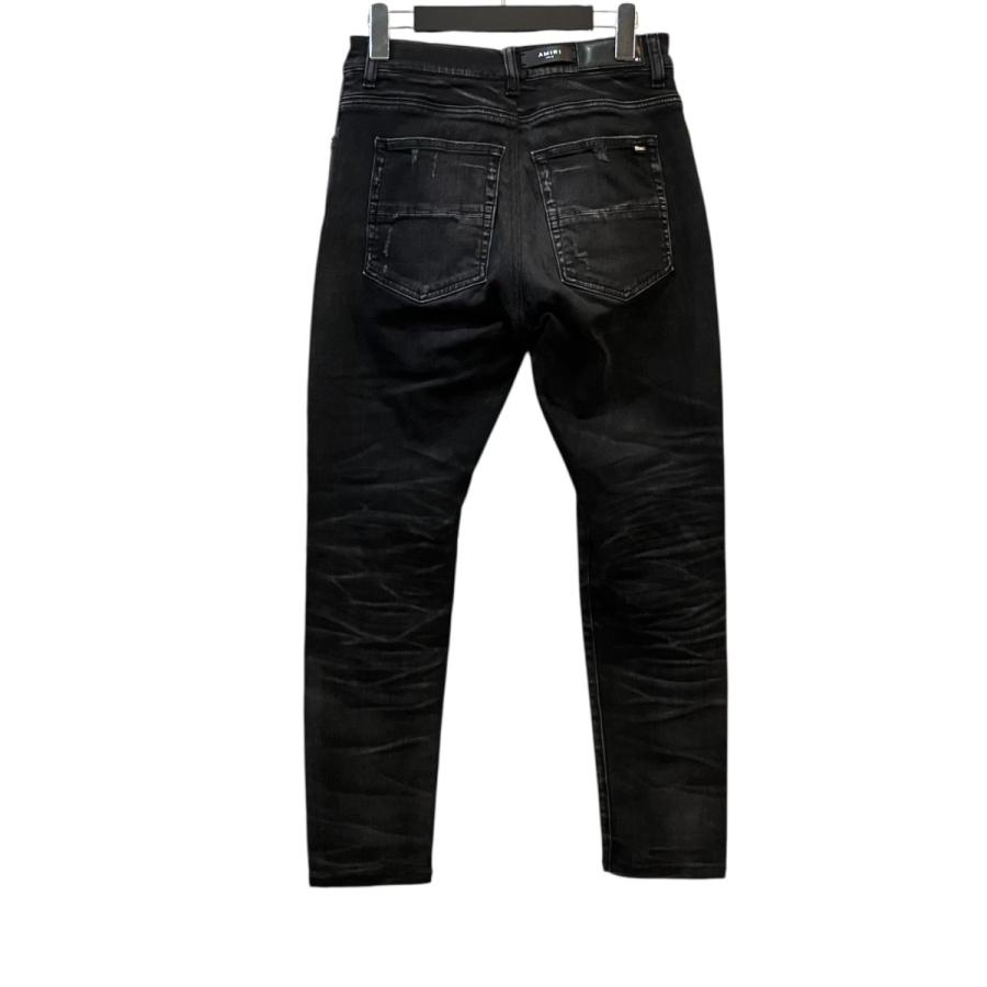 AMIRI（アミリ） 【値下げ】AMIRI クラッシュ加工スキニーデニムパンツ