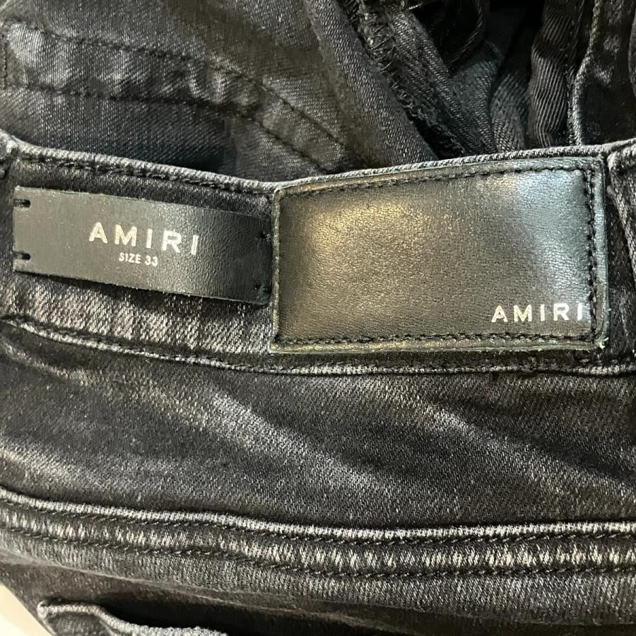 AMIRI（アミリ） 【値下げ】AMIRI クラッシュ加工スキニーデニムパンツ