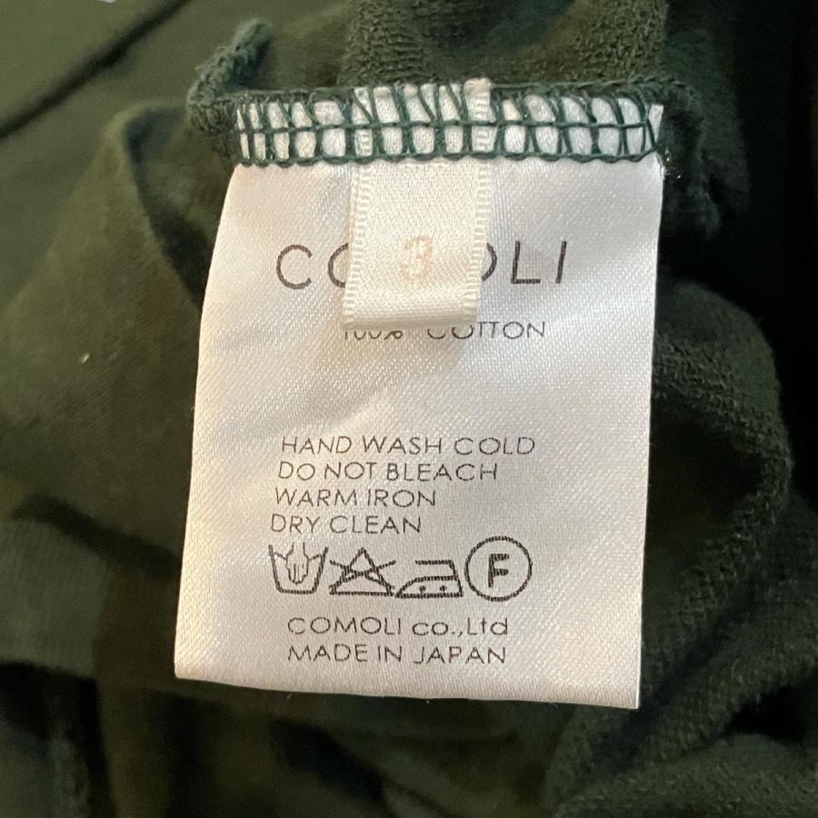 COMOLI（コモリ） 長袖カットソー グリーン サイズ：3 : カインドオル