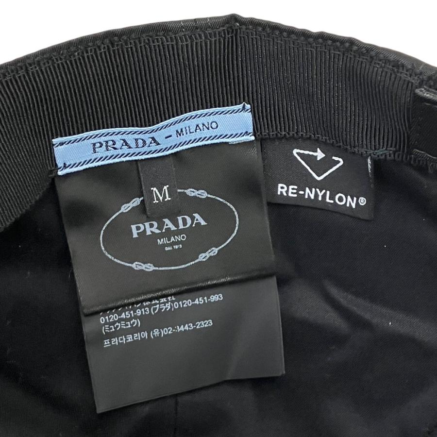 PRADA（プラダ） PRADA Re-Nylon ベースボールキャップ ブラック