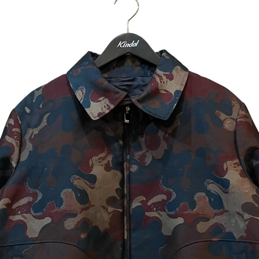 ディオール×ピーター ドイグ DIOR×PETER DOIG ジップジャケット 143C402A5336 グレー サイズ：52の画像