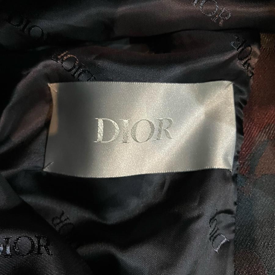 ディオール×ピーター ドイグ DIOR×PETER DOIG ジップジャケット 143C402A5336 グレー サイズ：52の画像