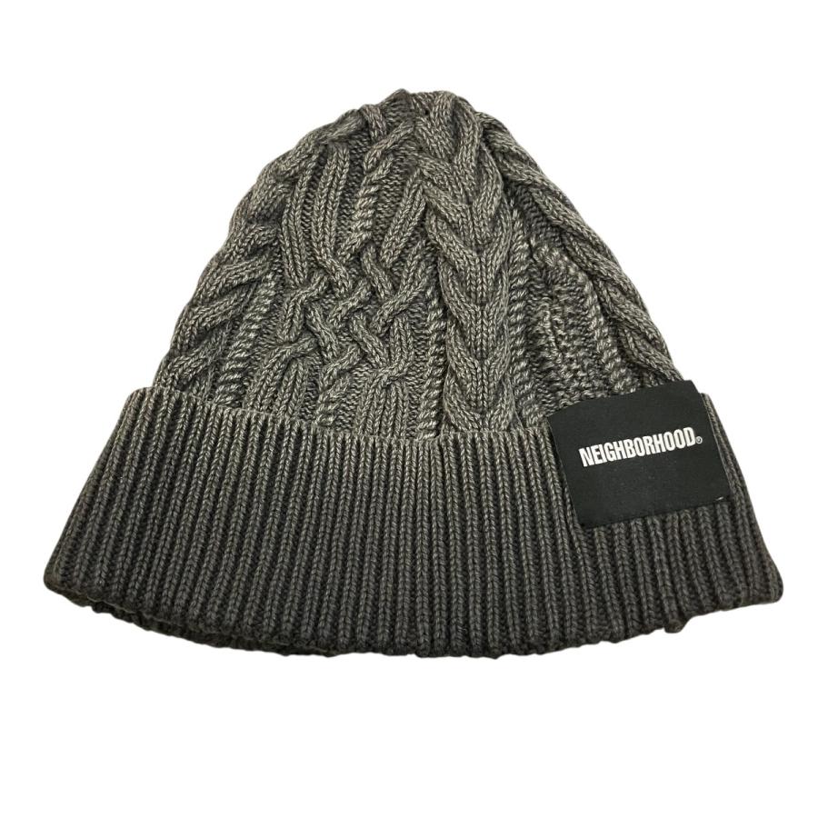 NEIGHBORHOOD（ネイバーフッド） 「WASHED CABLE BEANIE」 ウオッシュ