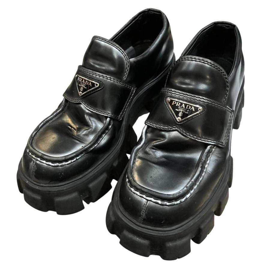 PRADA（プラダ） 【値下げ】PRADA モノリス ブラッシュドレザー