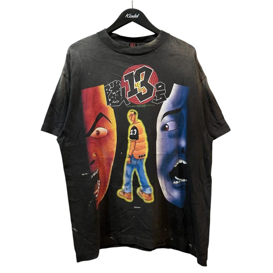 値下げ】SAINT MICHAEL ヴィンテージ加工漫画プリントTシャツ SM HR1