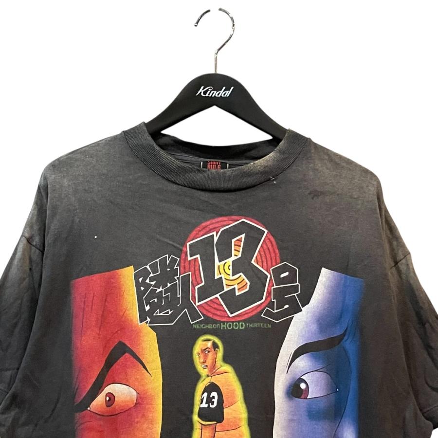 値下げ】SAINT MICHAEL ヴィンテージ加工漫画プリントTシャツ SM HR1