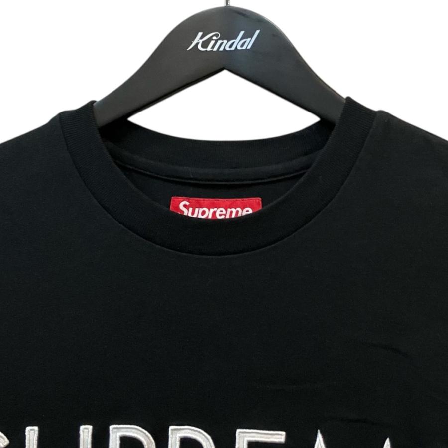 Supreme オーム刺繍 Tシャツ L ブラック Supreme（シュプリーム） ロゴ刺繍Tシャツ ブラック サイズ：S