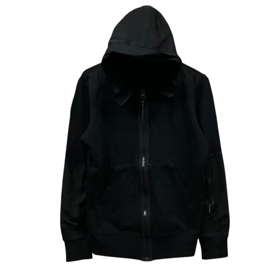 DIESEL（ディーゼル） ジップアップフーディジャケット ブラック