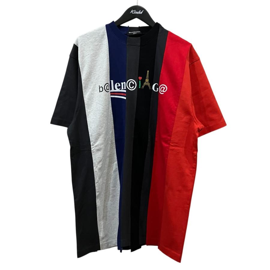 BALENCIAGA（バレンシアガ） 再構築Tシャツ 661591 マルチカラー