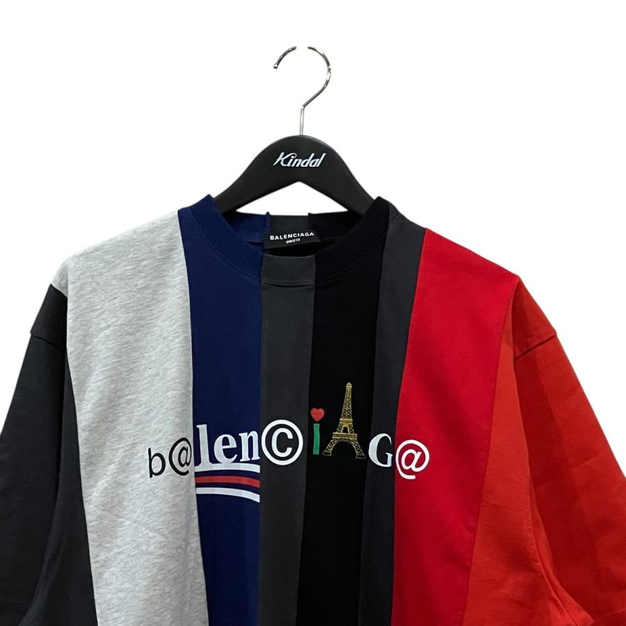 BALENCIAGA（バレンシアガ） 再構築Tシャツ 661591 マルチカラー