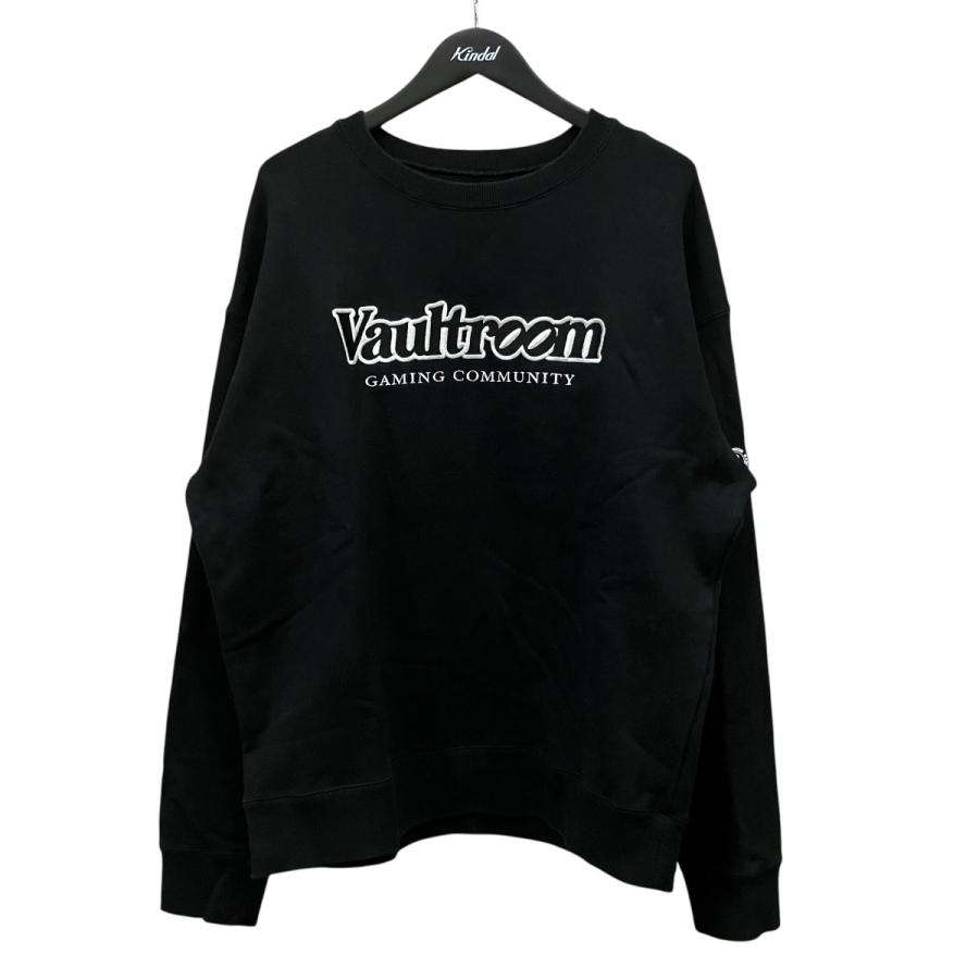 ボルトルーム vaultroom 「COMMUNITY CREWNECK」 スウェット ブラック