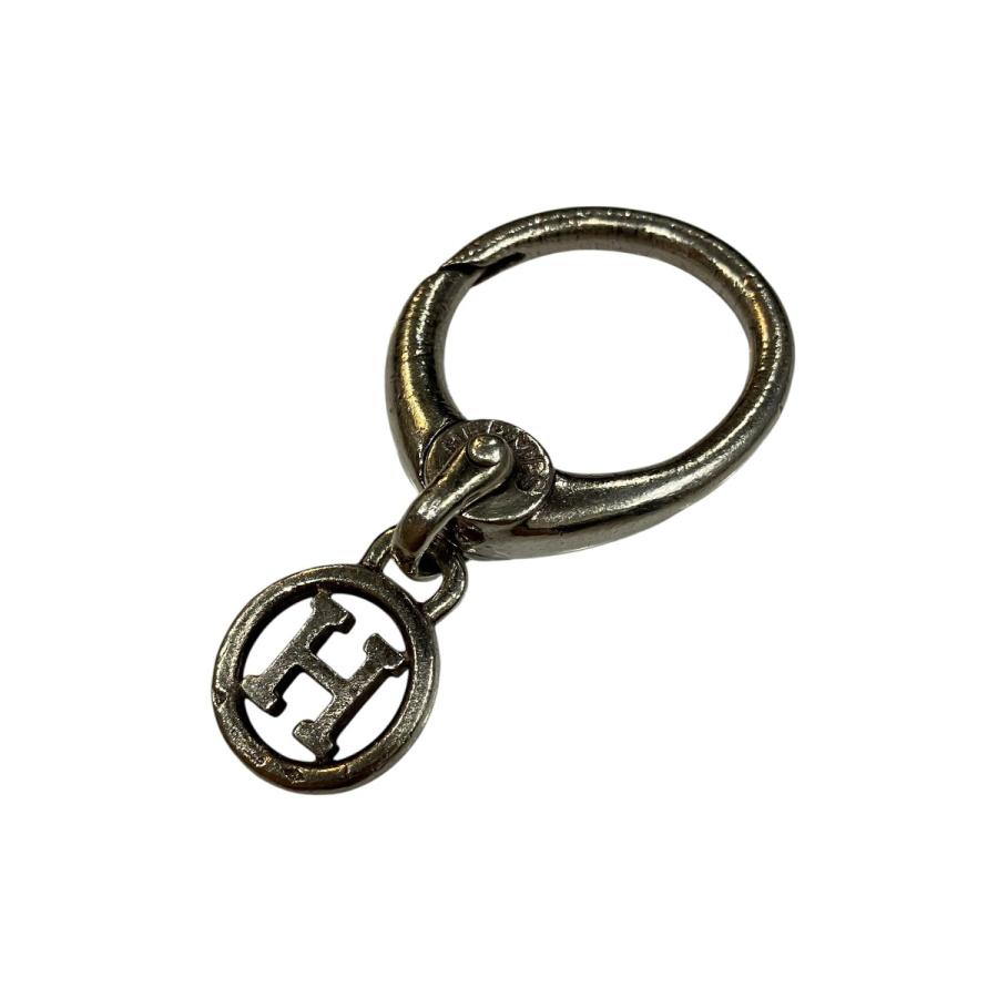 HERMES（エルメス） HERMES Hマークチャームキーホルダー シルバー
