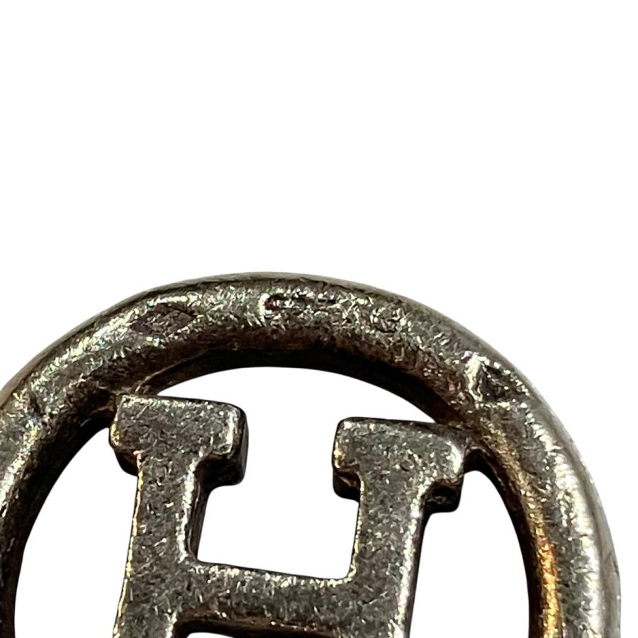 HERMES（エルメス） HERMES Hマークチャームキーホルダー シルバー