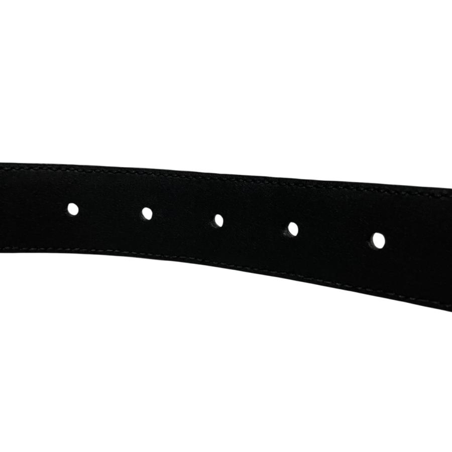 GUCCI（グッチ） GUCCI GGレザーベルト 474313 ブラック サイズ：85