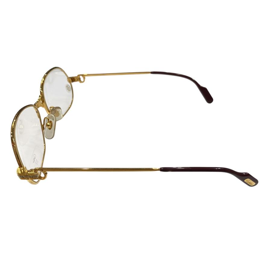 Cartier（カルティエ） トリニティコレクション眼鏡 ゴールド サイズ