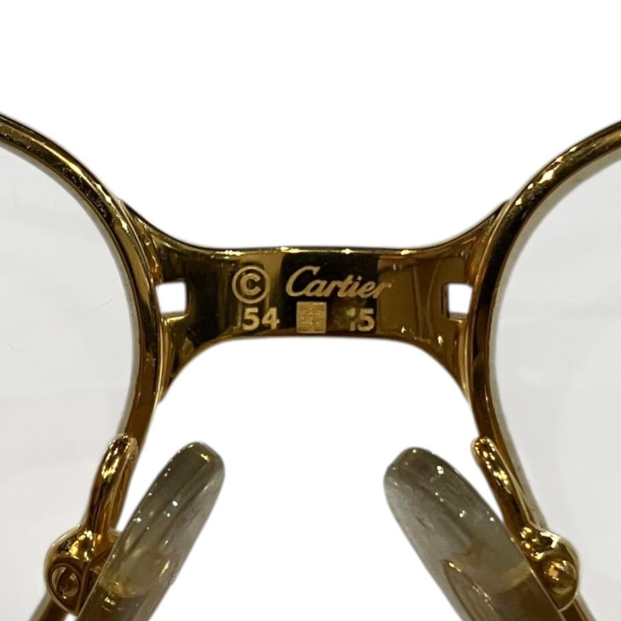 Cartier（カルティエ） トリニティコレクション眼鏡 ゴールド サイズ