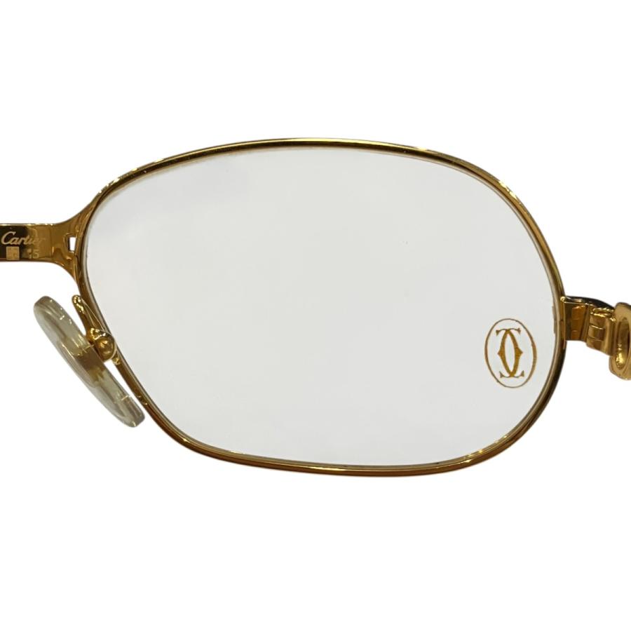 Cartier（カルティエ） トリニティコレクション眼鏡 ゴールド サイズ
