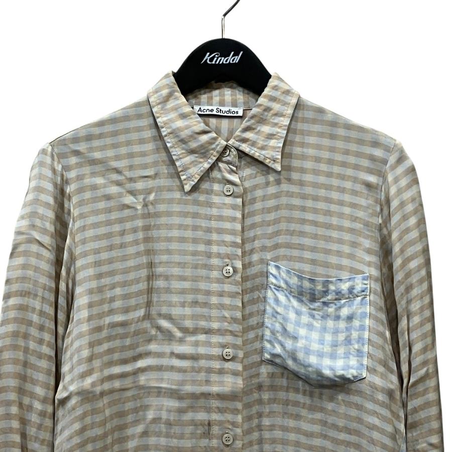 Acne Studios（アクネ ストゥディオズ） ギンガムチェックシャツ FN-WN