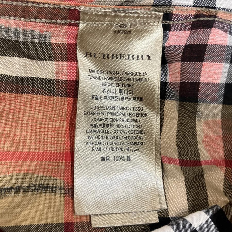 BURBERRY（バーバリー） グラフィティノバチェックシャツ 8002928