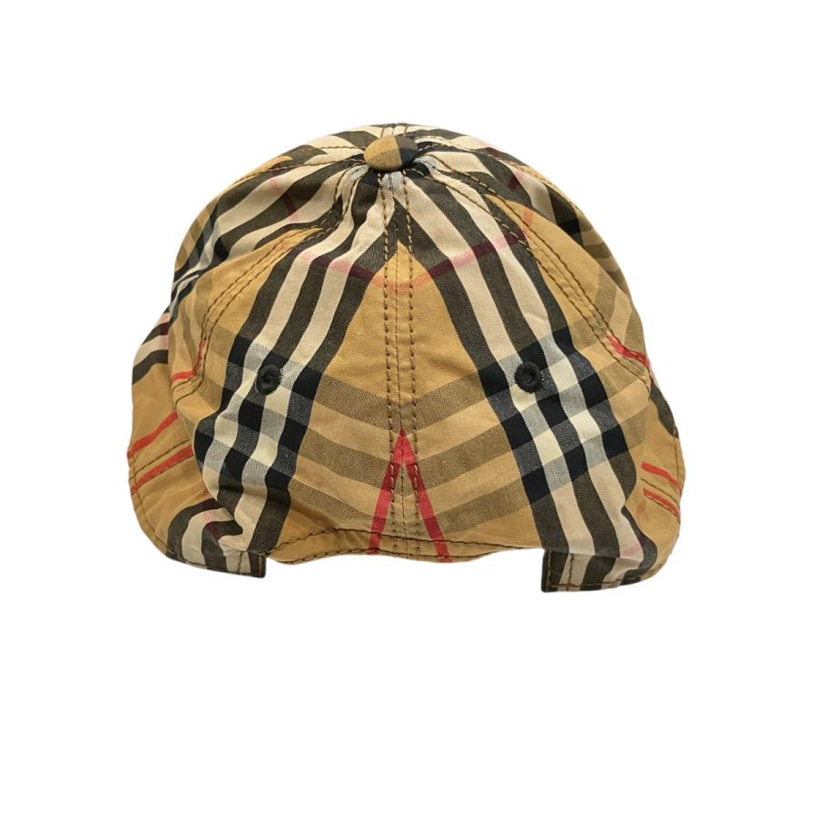 Burberry ベージュノバチェックキャップBTロゴ入りバーバリーLサイズ BURBERRY（バーバリー） ノバチェックベースボールキャップ 8006119