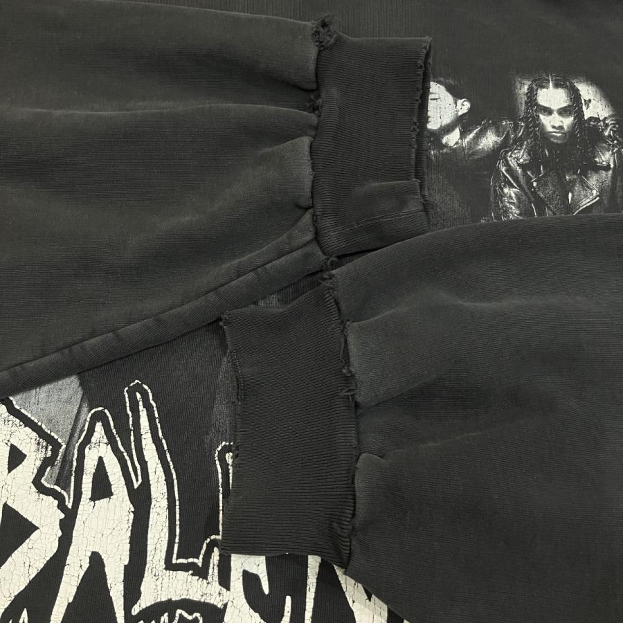 BALENCIAGA（バレンシアガ） ロゴグラフィティ パーカー 821861