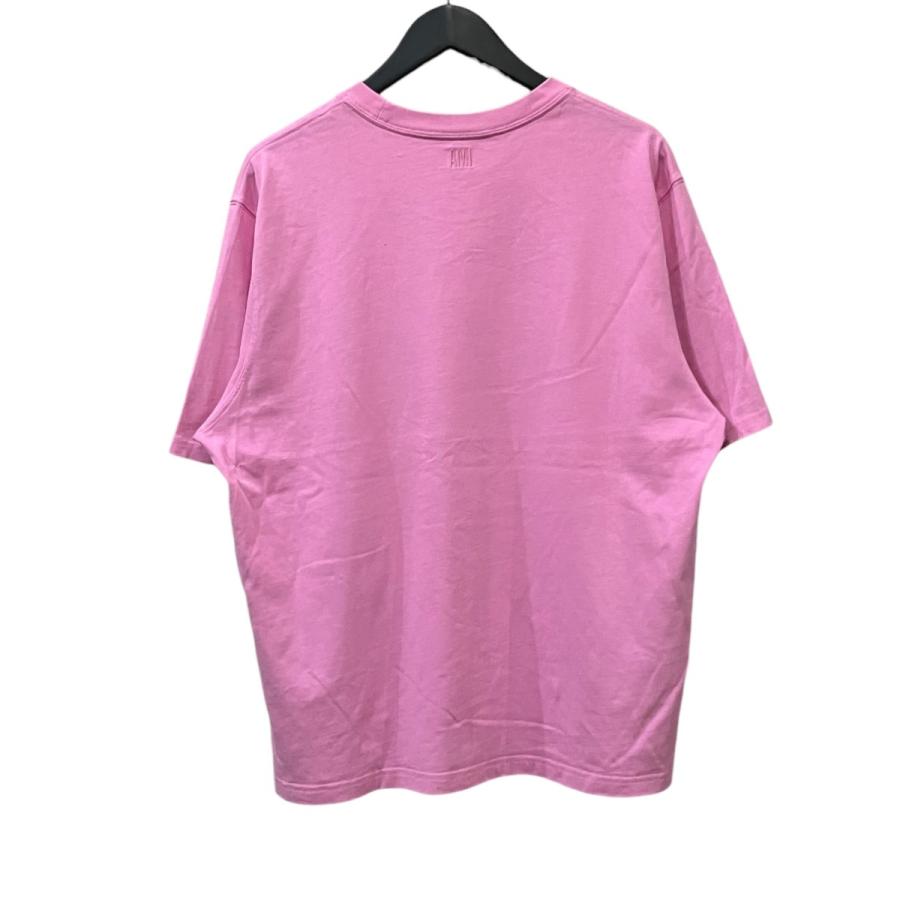 アミパリス ピンク Tシャツ アミパリス AMI PARIS ハートロゴTシャツ ピンク サイズ：M