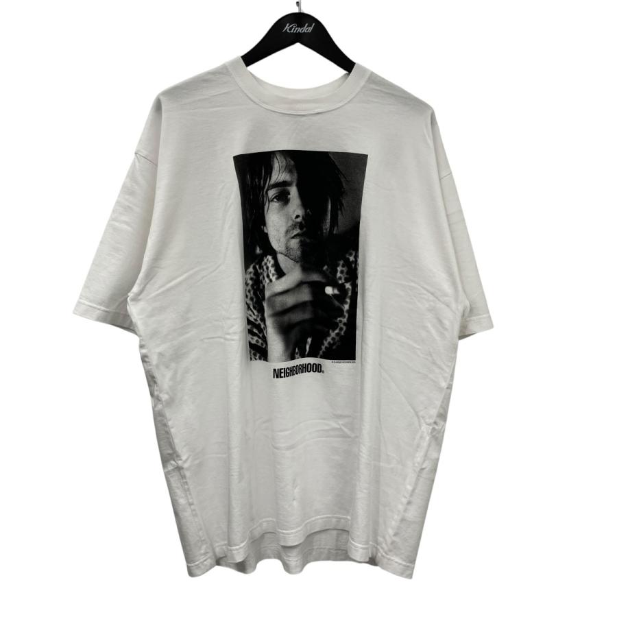 ネイバーフッド NEIGHBORHOOD プリントTシャツ ホワイト サイズ：XL