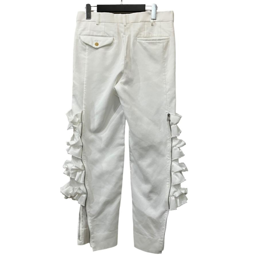 COMME des GARCONS HOMME PLUS フリルパンツ COMME des GARCONS HOMME PLUS コムデギャルソンオムプリュス ジップ