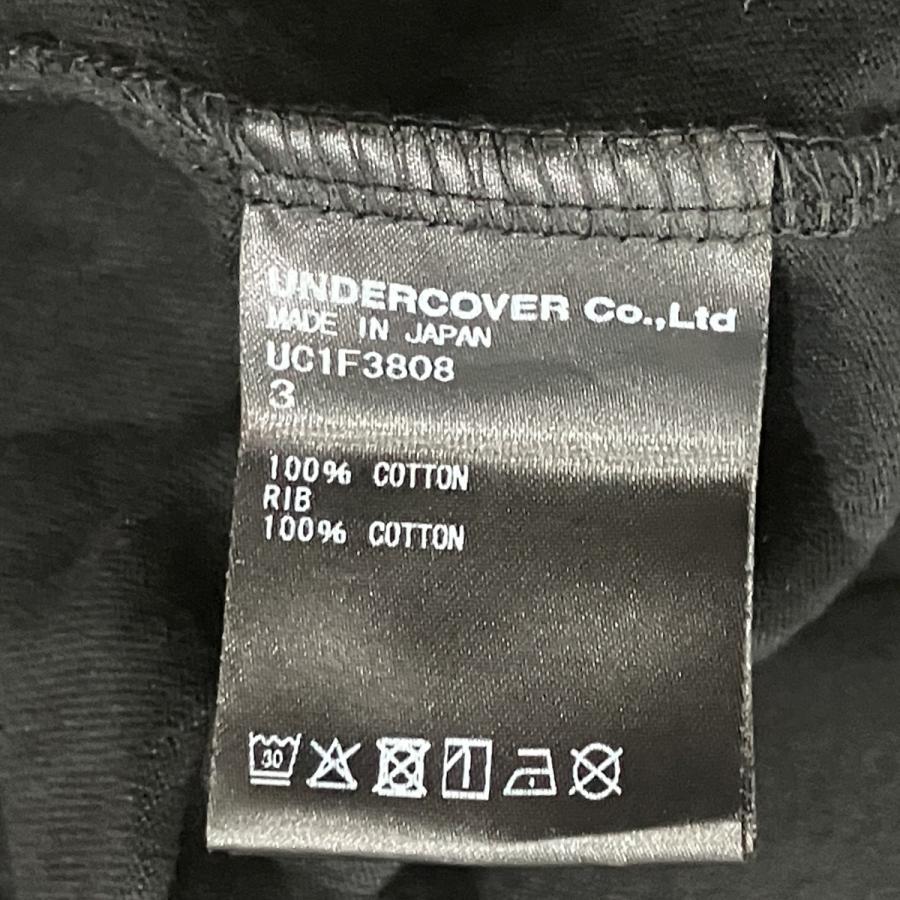 UNDERCOVER（アンダーカバー） プリントTシャツ ブラック サイズ：3