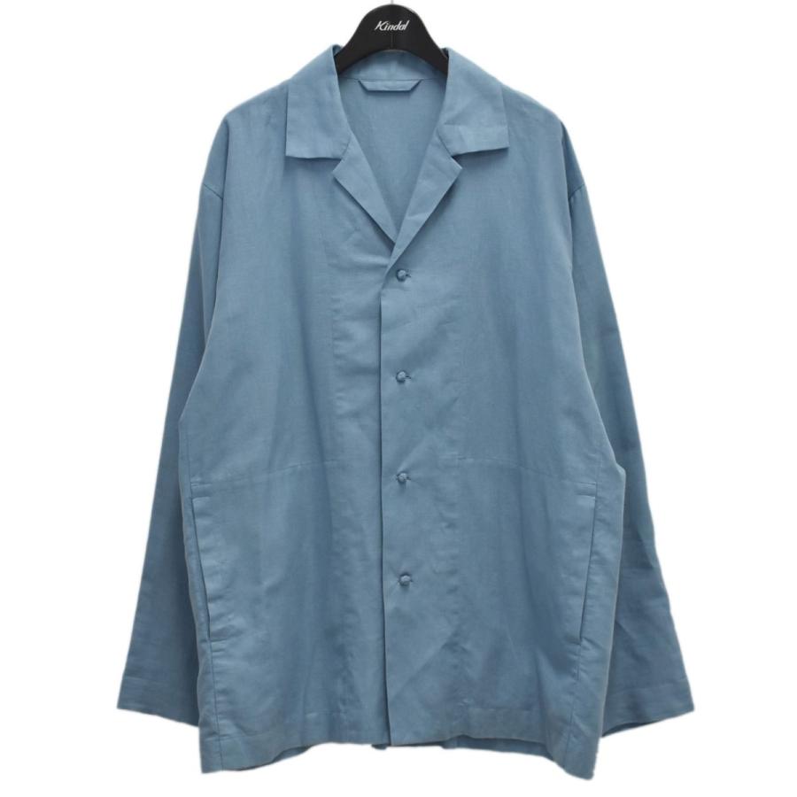 【値下げ】HOMME PLISSE ISSEY MIYAKE 21AW COTTON LINEN SHIRT シャツジャケット スカイブルー サイズ：  :8003000768859:カインドオルYahoo!店 - 通販 - Yahoo!ショッピング