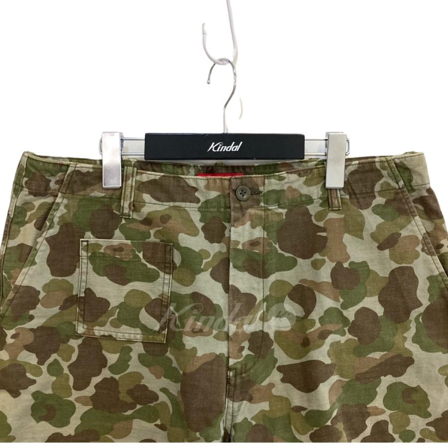 Supreme SUPREME 15ss Field Camo Short ハーフパンツ オリーブ サイズ 