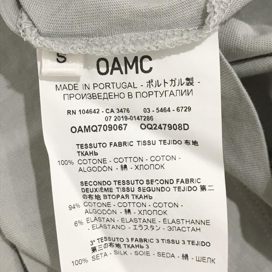 値下げ】OAMC ロゴプリントTシャツ Dream T-shirt ライトグレー サイズ 