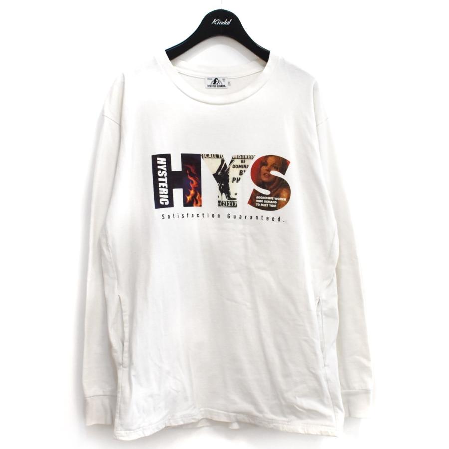 HYSTERIC GLAMOUR 長袖カットソー Sサイズ ホワイト HYSTERIC GLAMOUR 長袖カットソー Sサイズ ホワイト Hysteric
