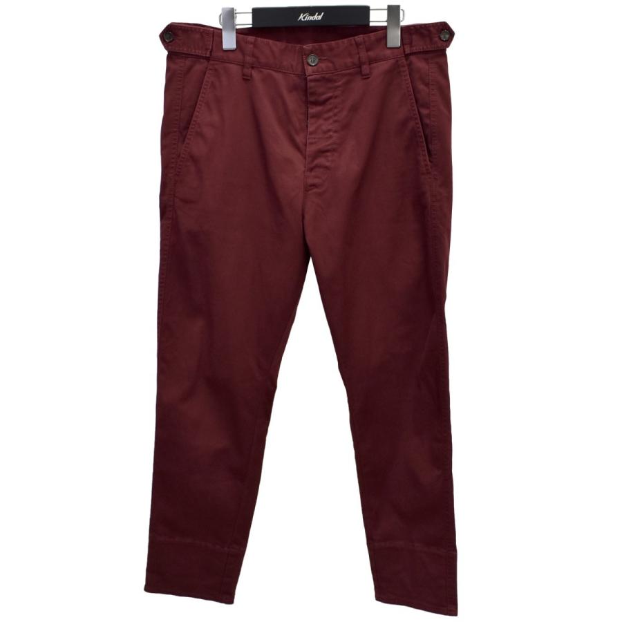 日本製・綿100% 【値下げ】DSQUARED2 20AW チノパン ボルドー サイズ