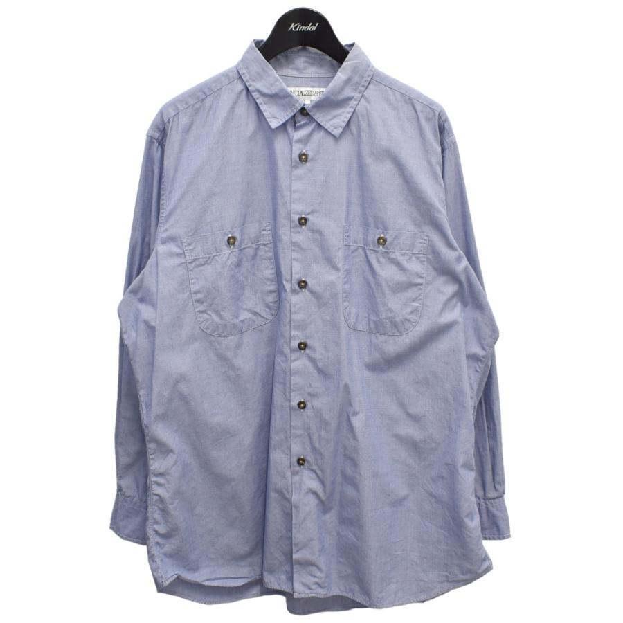 INDIVIDUALIZED SHIRTS Two Pocket Shirts シャツ ブルー サイズ：L (南船場店) 220212｜kindal