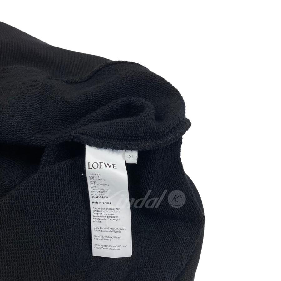 LOEWE 22SS NEON HOODIE H526Y25X05 ブラック サイズ:XL LOEWE 22SS NEON HOODIE H526Y25X05 ブラック サイズ:XL