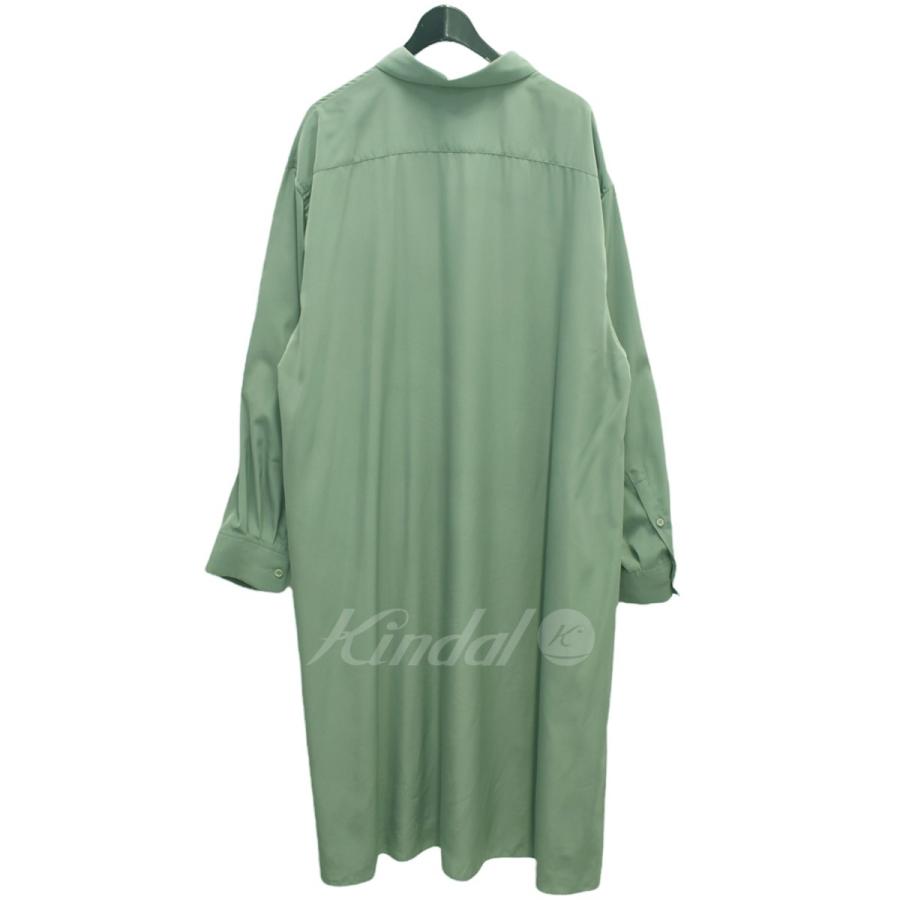 値下げ】LAD MUSICIAN 2220-104 LONG SHIRT ロングシャツ グリーン