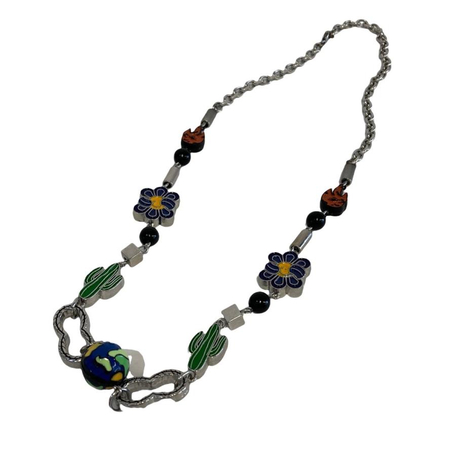 SALUTE（ファッション） SALUTE Cactus Flower Flame Necklace マルチ 