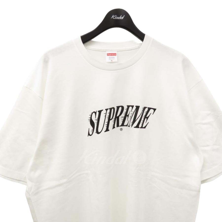 シュプリーム Supreme 22AW Slap Shot Tee スラップショットロゴプリントTシャツ ホワイト サイズ：XL｜kindal｜03