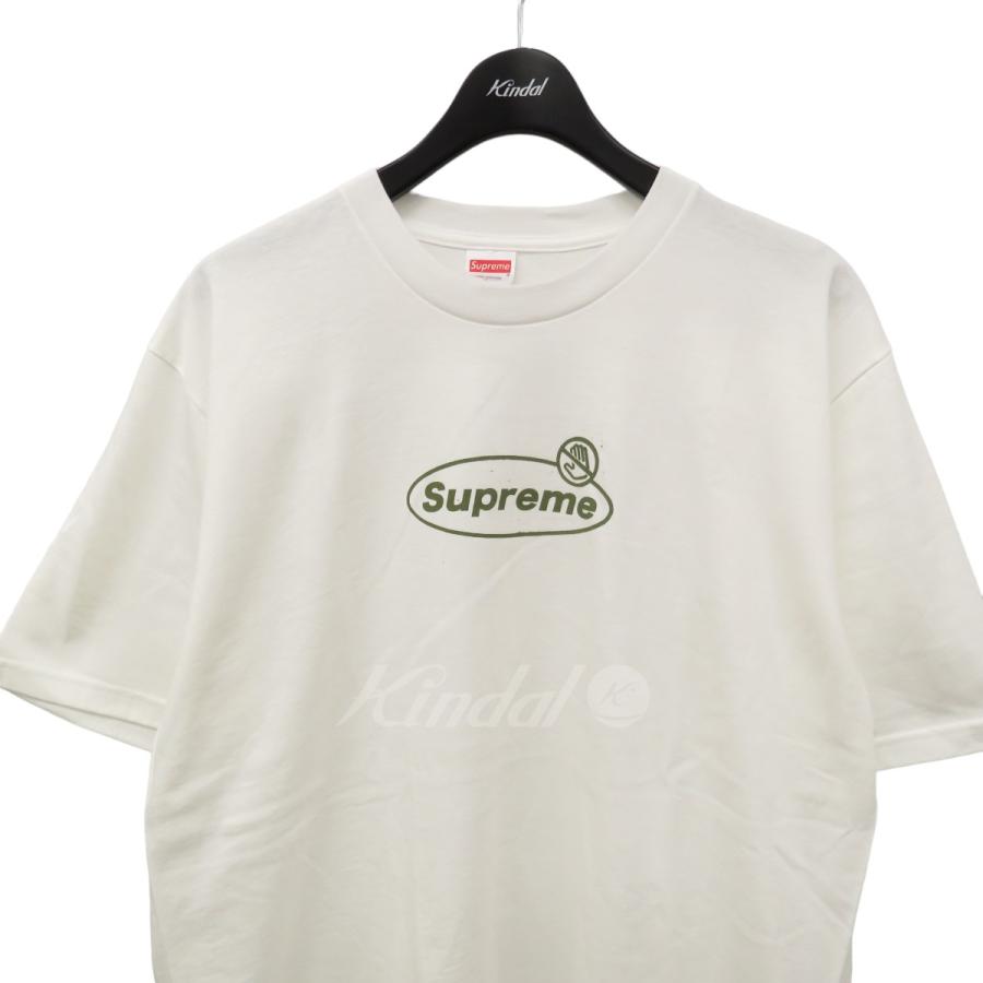 シュプリーム Supreme 22AW Warning Tee ロゴプリントTシャツ ホワイト サイズ：L｜kindal｜03