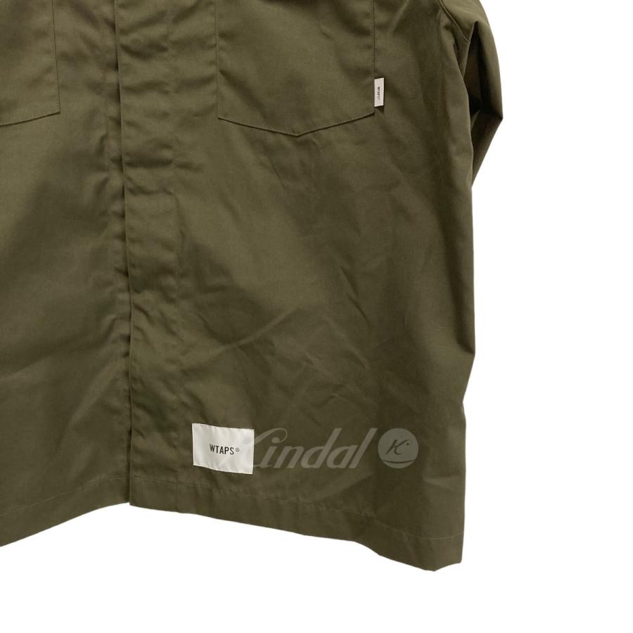 WTAPS HUEY LS CTPL WEATHER 222BRDT-SHM03 オリーブ サイズ：02