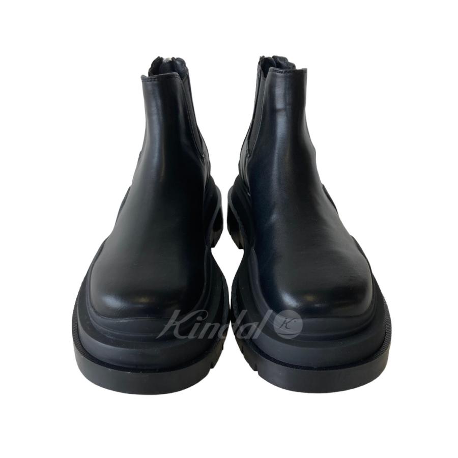 LiNoH TANK SOLE CHELSEA BOOTS 112371012 ブラック サイズ：1(25-26cm) (心斎橋アメリカ村店) 230