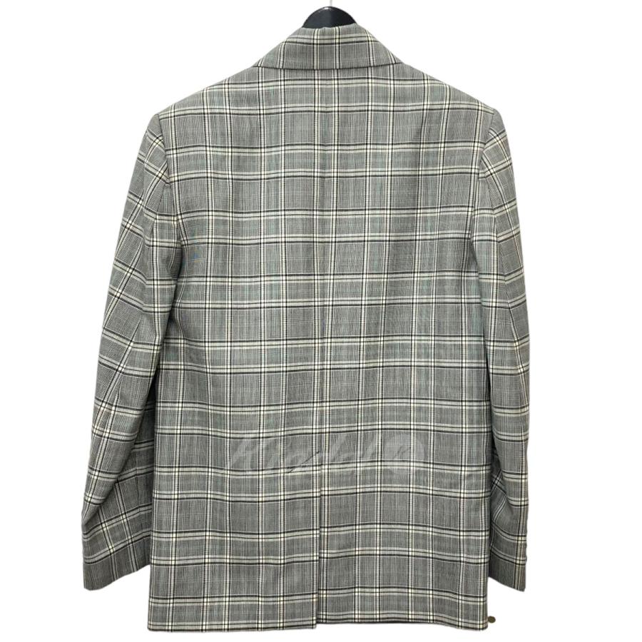 値下げ】ERNEST W．BAKER 20SS チェック テーラードジャケット グレー 