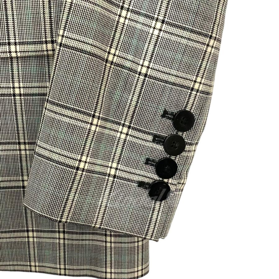 値下げ】ERNEST W．BAKER 20SS チェック テーラードジャケット グレー 