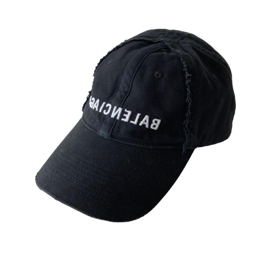 バレンシアガ BALENCIAGA Mirror キャップ 723773 410B2 ブラック サイズ：L  :8003001098528:カインドオルYahoo!店 - 通販 - Yahoo!ショッピング