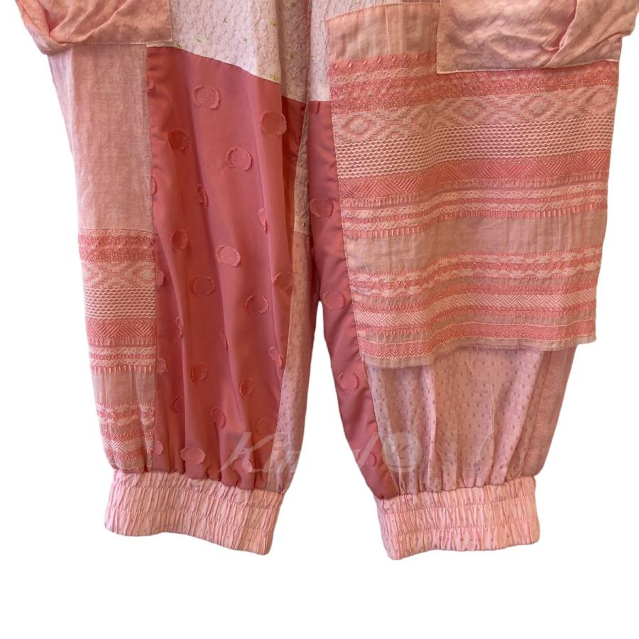 美品 Sue UNDER COVER 製品染め ランダムパッチワークパンツ 【公式通販】
