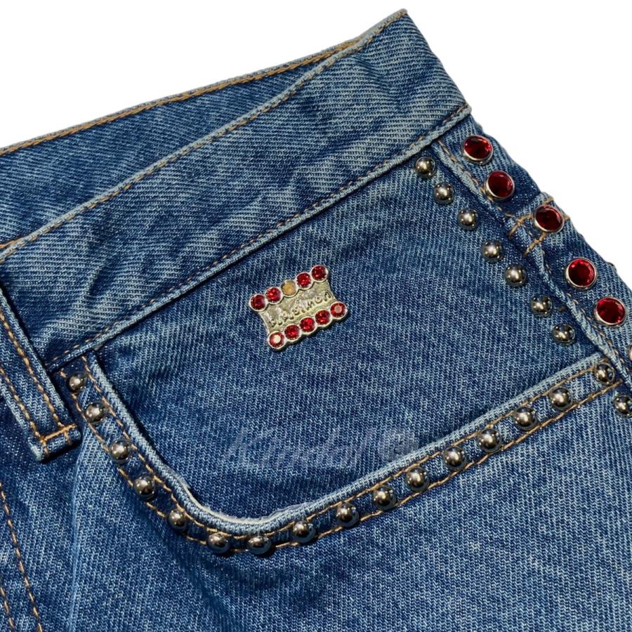 【値下げ】SUPREME 22SS ×B．B．Simon Studded Regular Jean インディゴ サイズ：30 (心斎橋アメリカ村店)｜kindal｜04